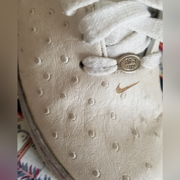 Rare vintage Nike airforce 82 Supreme ostrich shoes mens 7 - Picture 12 of 16